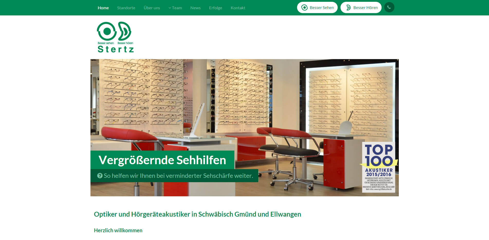 Optik & Hörgeräte Stertz